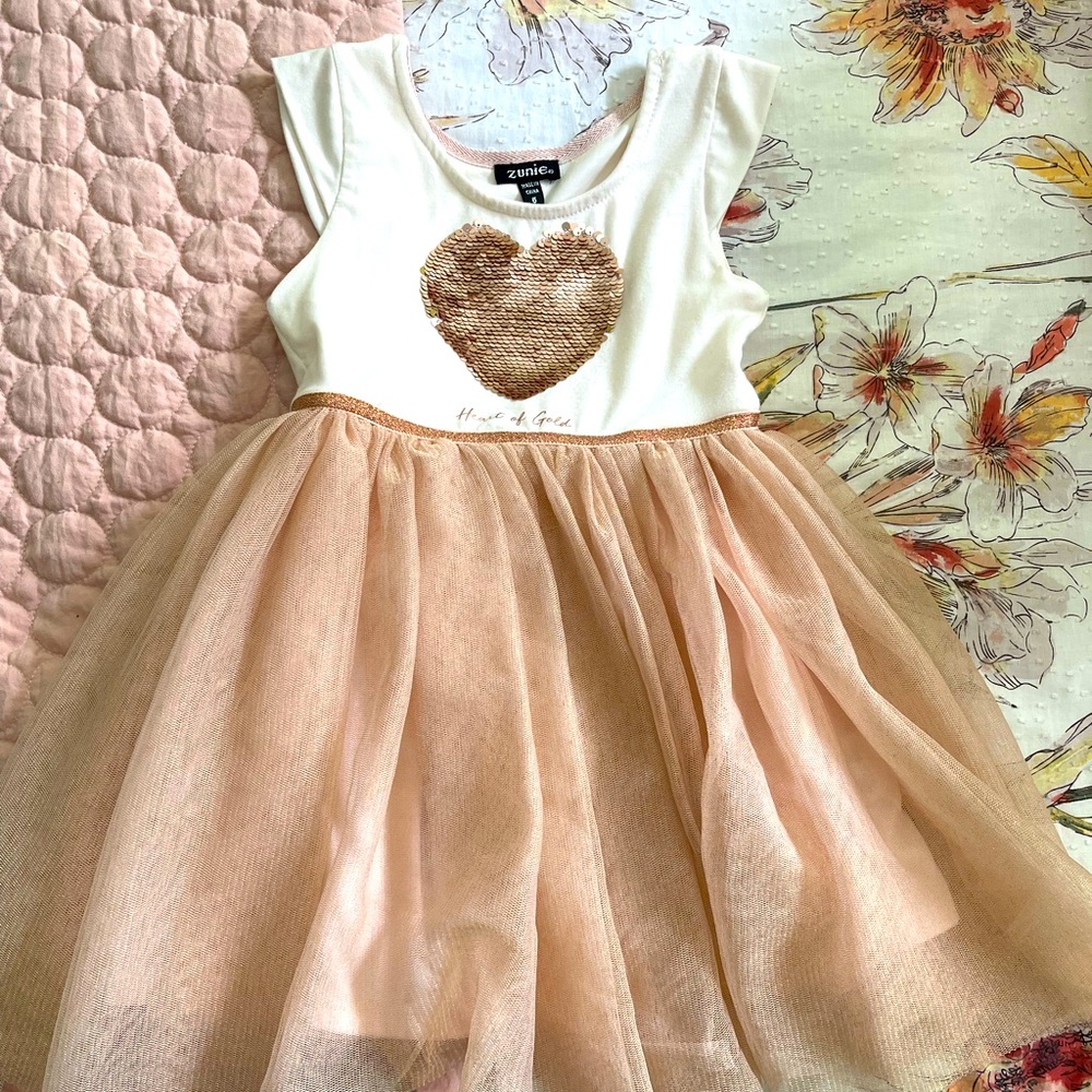 Girls size 5 tulle dress